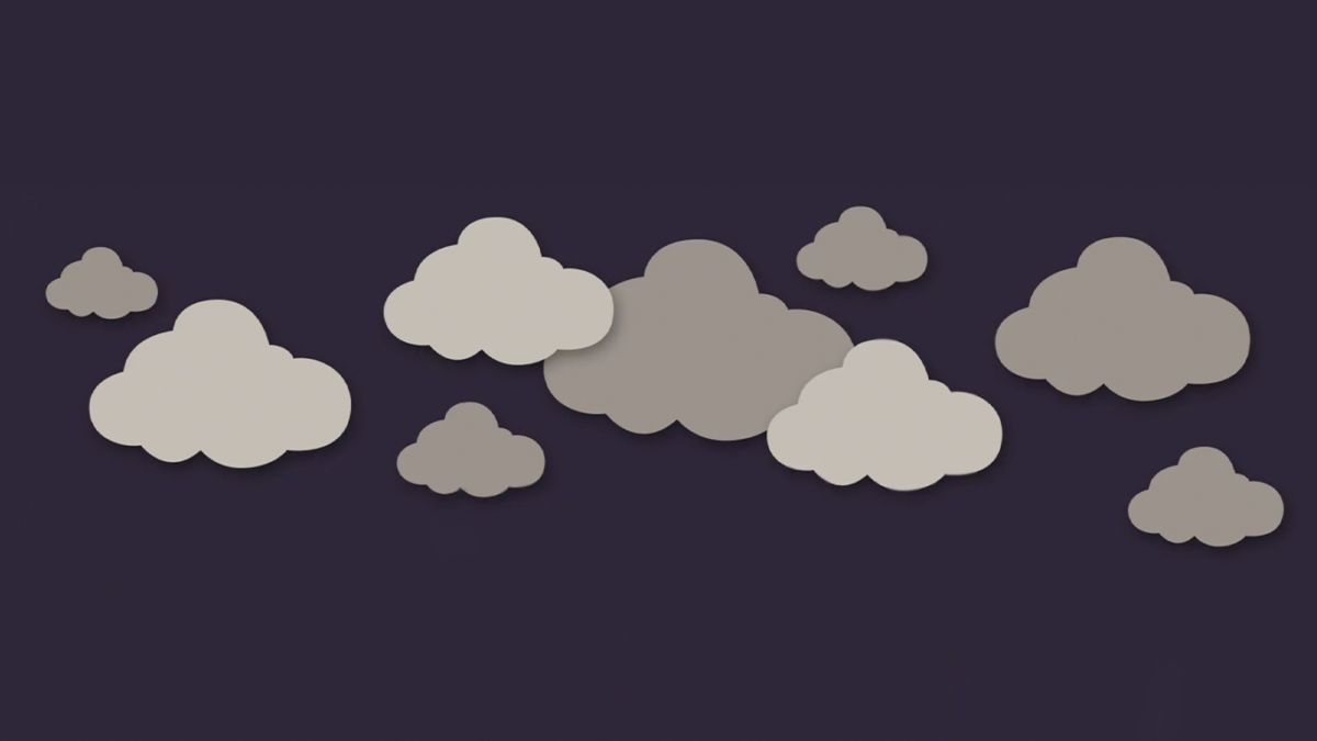 Grey clouds on a dark grey background 1200x675