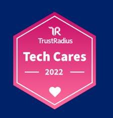2022 TrustRadius Tech Cares Award Recipient