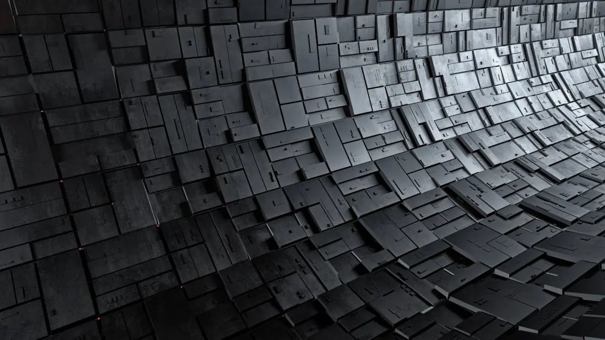 Grey squares on a wall 1200x675